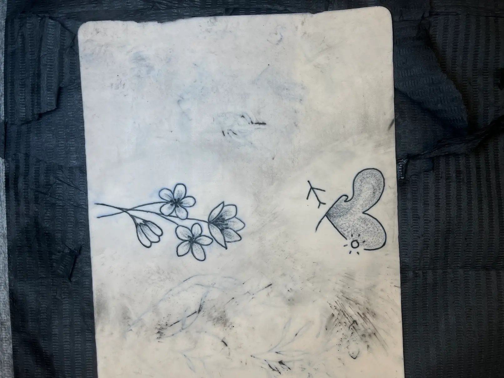 Fineline — Blüten – vorher