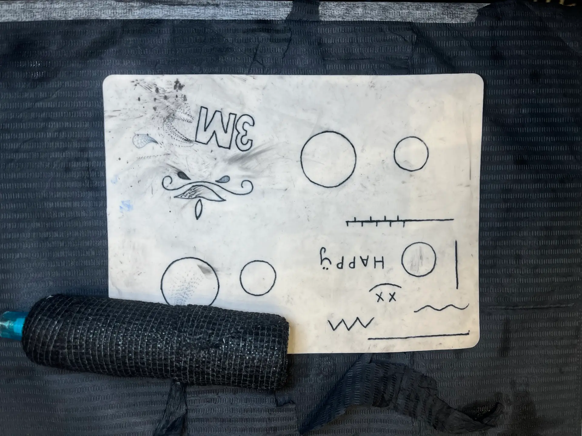 Grundübungen — Kreise & Linien – vorher
