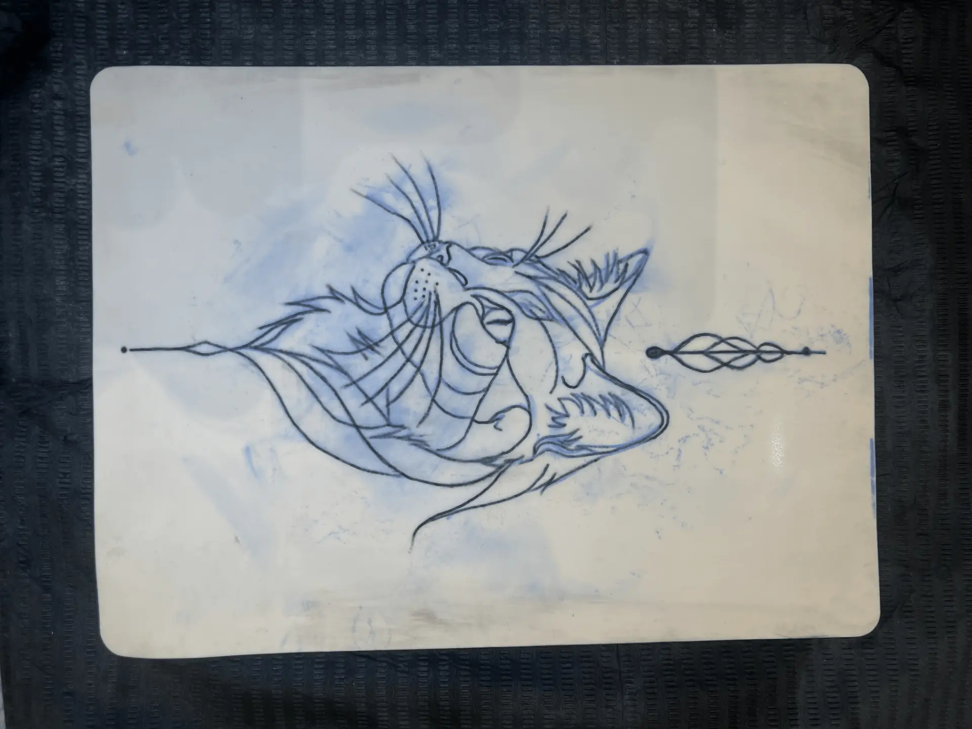 Linework — Panther – vorher